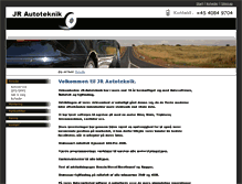 Tablet Screenshot of jr-autoteknik.dk